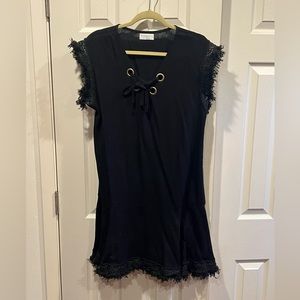 Steele brand black pullover dress